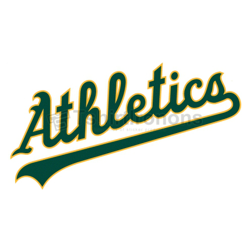 Oakland Athletics T-shirts Iron On Transfers N1794 - Click Image to Close